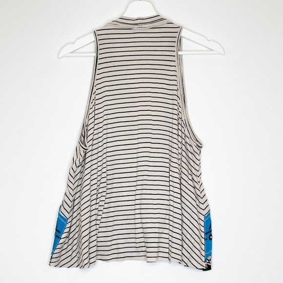 Free People We The Free North South Mock Neck Tank - Picture 8 of 14